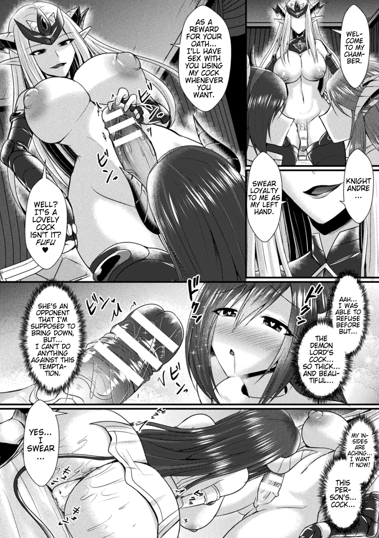 Hentai Manga Comic-Conduire au mal ~Fall of a Gender Bent Knight~-Chapter 2-26